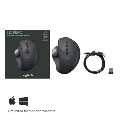 Maus Logitech MX Ergo, RF Wireless+Bluetooth, ergonomik, i zi - 5