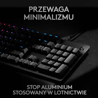 Tastierë Logitech G512 Carbon, e zezë - 2