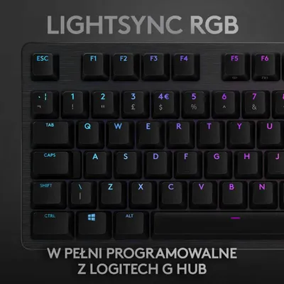 Tastierë Logitech G512 Carbon, e zezë - 6