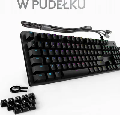 Tastierë Logitech G512 Carbon, e zezë - 7