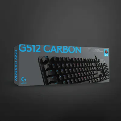 Tastierë Logitech G512 Carbon, e zezë - 9