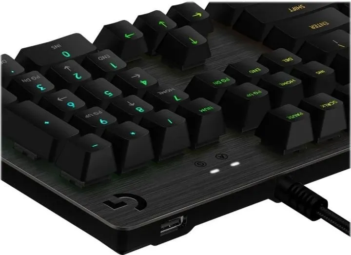 Tastierë Logitech G512 Carbon, GX Brown, CZ/SK - 4