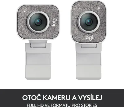 Kamerë Logitech StreamCam C980, e bardhë - 9
