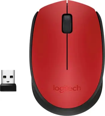 Maus Logitech M171, i kuq