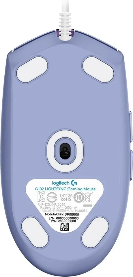 Maus Logitech G102 Lightsync, vjollcë - 5
