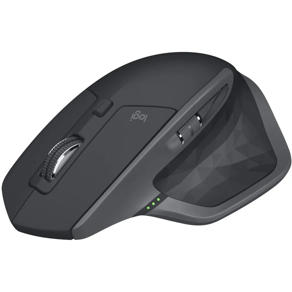 Maus Logitech MX Master 2S, wireless, laser, 1000 DPI, grafit - 1
