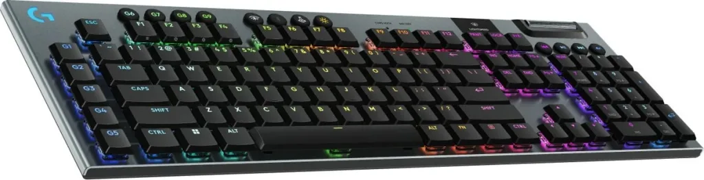 Tastierë gaming Logitech G915 X LIGHTSPEED wireless, layout FR, e zezë - 3