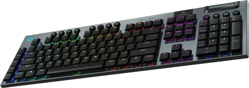 Tastierë gaming Logitech G915 X LIGHTSPEED wireless, layout FR, e zezë - 4