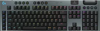 Tastierë gaming Logitech G915 X LIGHTSPEED wireless, layout FR, e zezë