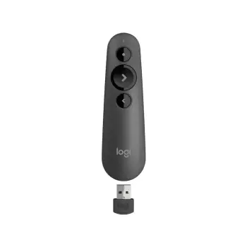 Prezanter Logitech Presenter R500S / Wireless / lazer të kuq – Zezë