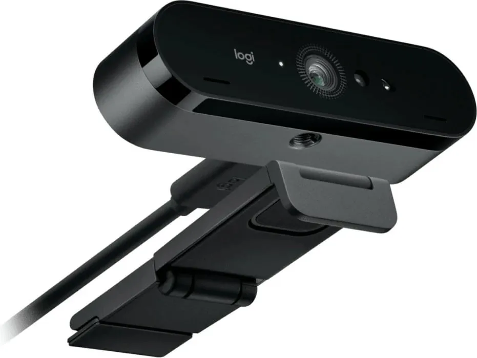 Webcam Logitech BRIO 4K, USB, 13MP, Graphite - 4