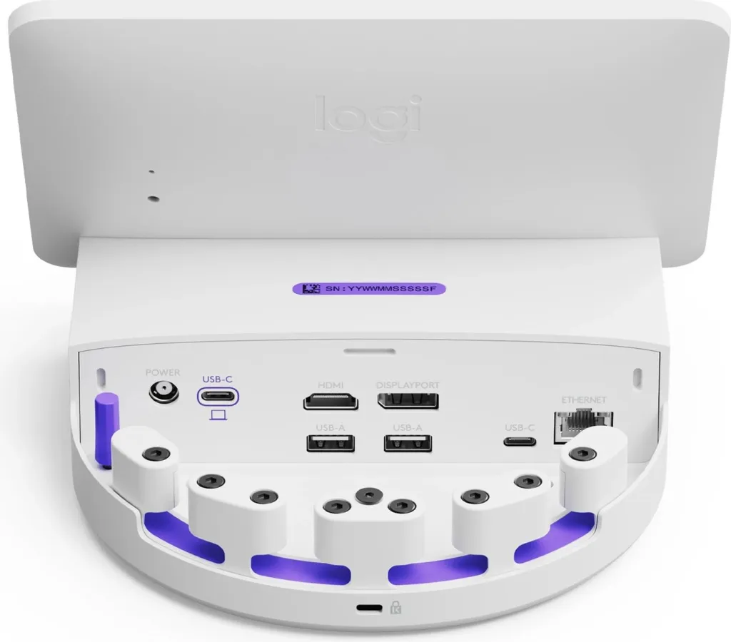 Docking station Logitech Dock Flex, 8 inch, IPS, Bluetooth 5.0, Wi-Fi, bardhë - 4