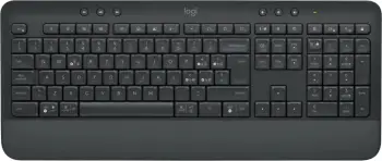 Tastierë Logitech Signature MK650 Combo, Wireless, Bluetooth, Membranë, QWERTY, Grafit, Maus përfshirë