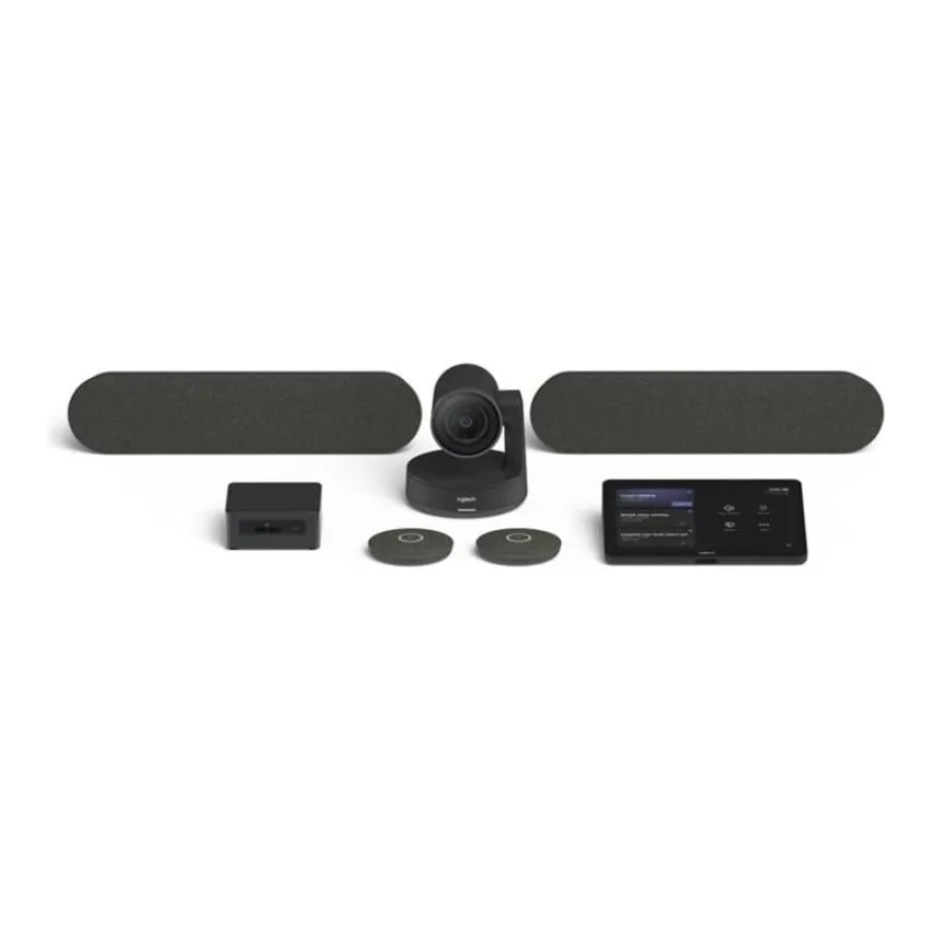 Sisteme për Konferencë Logitech Bundle / Tap Controller Wired + Rally Plus + AIS i5 + Mic Pod Hub - 1