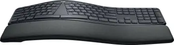 Tastierë ergonomike Logitech ERGO K860, full-size, wireless, Bluetooth + RF, semi-mekanike, graphite