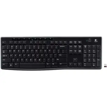 Tastierë pa Kabllo Logitech K270 / Wireless / CH – Zezë