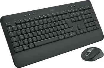 Set tastierë dhe maus Logitech MK650 FOR BUSINESS, pa tela, e zezë