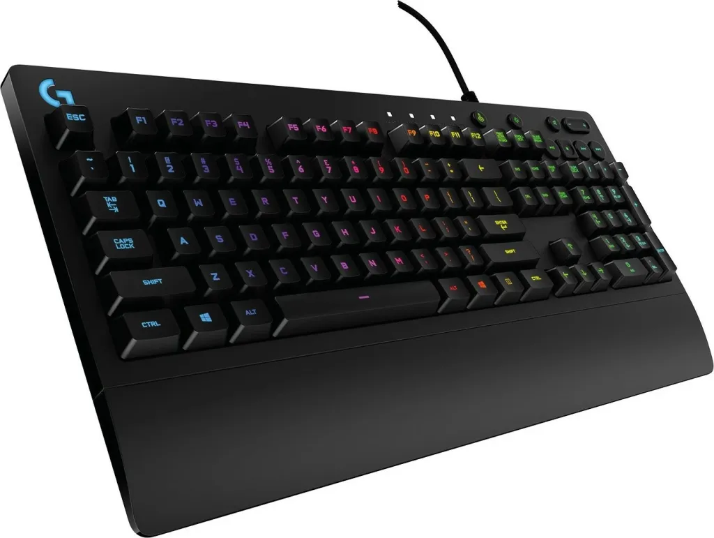 Tastierë gaming Logitech G213 Prodigy, RGB LED, full-size, me kabllo, e zezë - 5