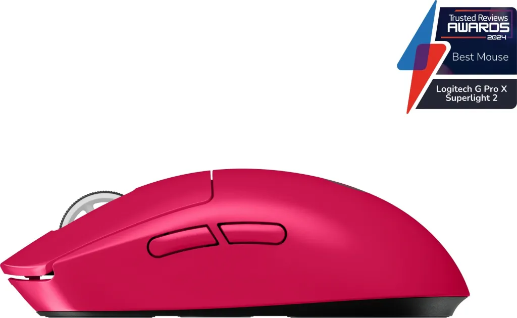 Maus Logitech G PRO X SUPERLIGHT 2, wireless, 5 butona, rozë - 3