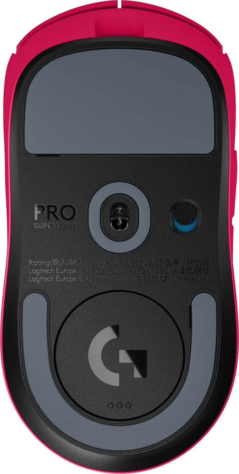 Maus Logitech G PRO X SUPERLIGHT 2, wireless, 5 butona, rozë - 4