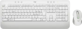 Set tastierë dhe maus Logitech MK650 FOR BUSINESS, pa tela, e bardhë