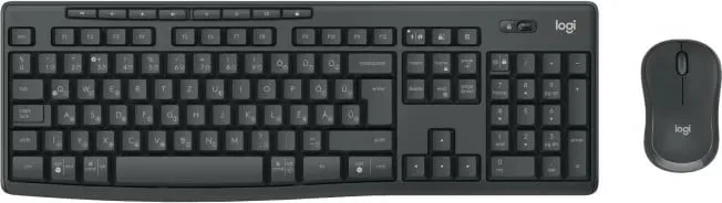Set tastierë dhe maus Logitech MK370 Combo Business, wireless, graphite - 2