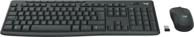 Set tastierë dhe maus Logitech MK370 Combo Business, wireless, graphite - 3