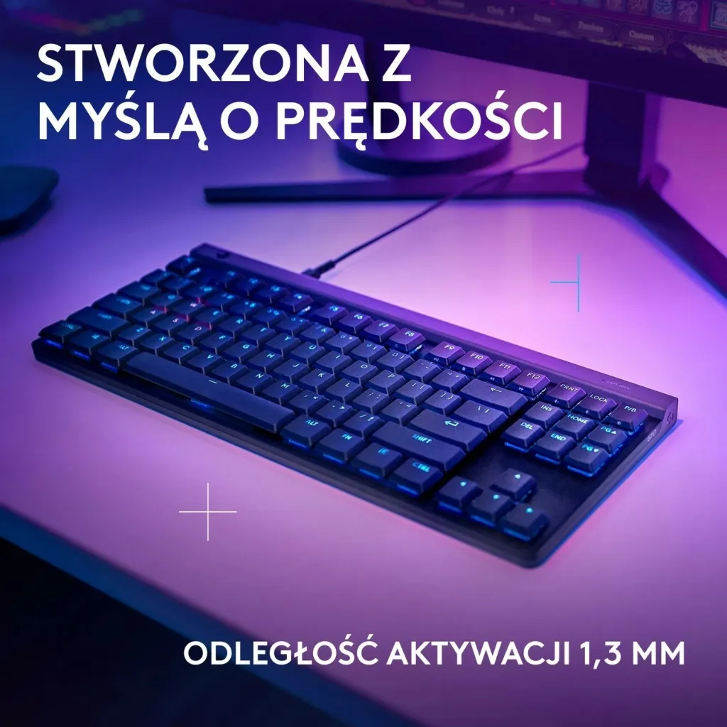 Tastierë gaming Logitech G515 TKL, mekanike, RGB, QWERTZ, e zezë - 3