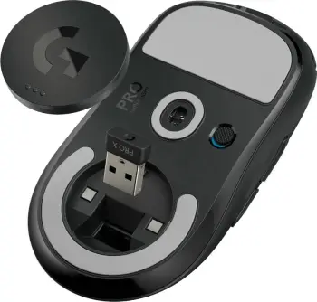 Kufje gaming Logitech G PRO X me mikrofon + Maus kabllor PRO X Superlight, 25600 DPI, e zezë