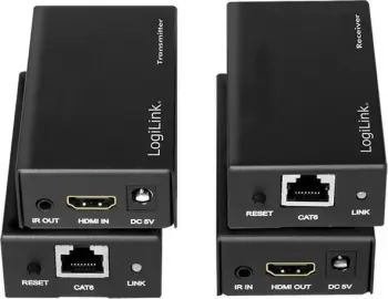 Zgjerues i HDMI LogiLink, 60 m, 1080p / 60Hz, i zi