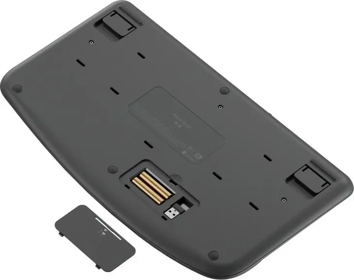Tastierë Logitech Wave Keys, full-size, wireless, QWERTZ, grafit - 3