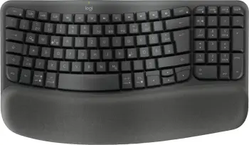 Tastierë Logitech Wave Keys, full-size, wireless, QWERTZ, grafit