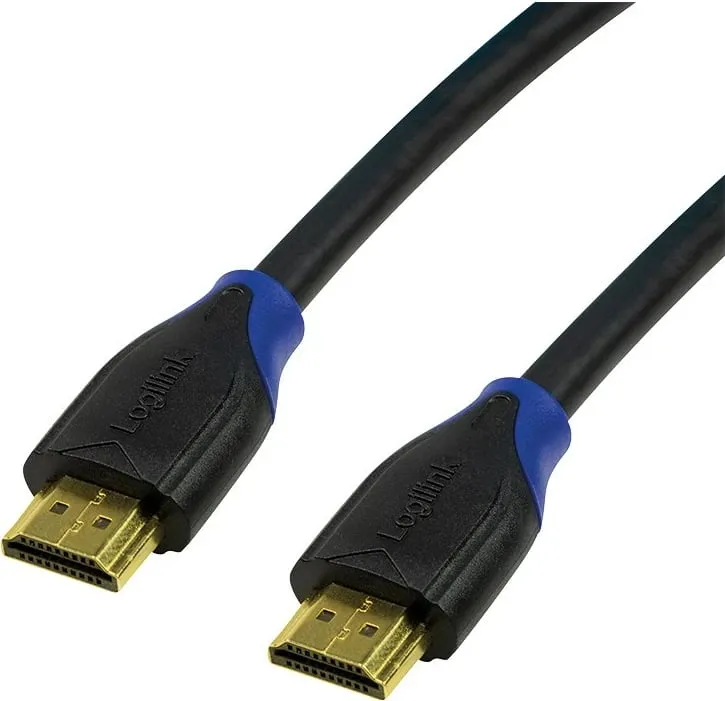 Kabllo HDMI LogiLink CH0067, 15m, 4K, 3D, e zezë - 2