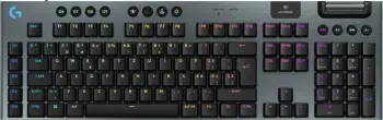 Tastierë mekanike Logitech G915 X LIGHTSPEED, RGB, QWERTZ, wireless & me kabllo, e zezë