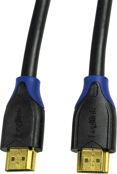 Kabllo HDMI LogiLink CH0061, 1m, 4K, 3D, e zezë - 3