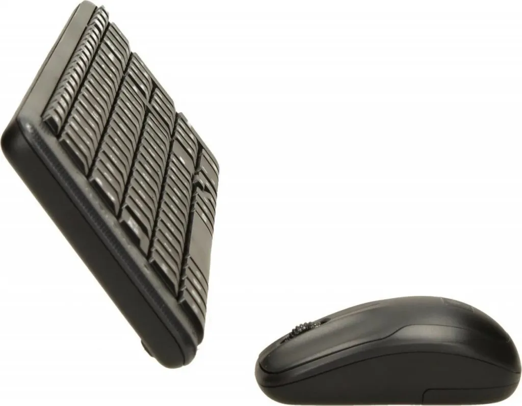 Set tastierë dhe maus Logitech MK220, wireless, USB, spanjisht, e zezë - 5