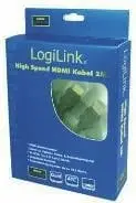 Kabllo HDMI LogiLink 10m, Type A, 10.2 Gbit/s, e zezë