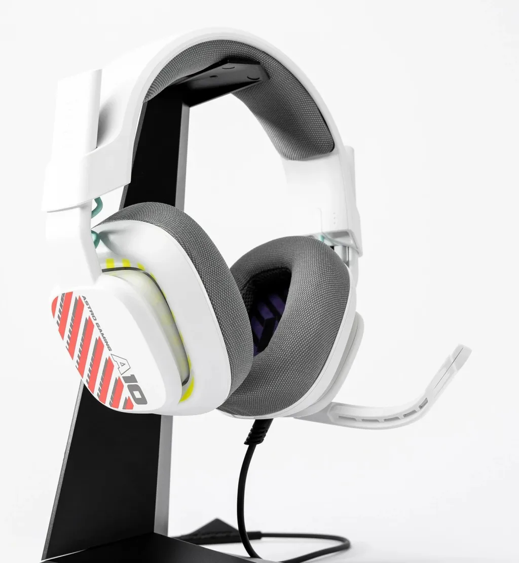 Kufje gaming Logitech G A10, me kabllo, mikrofon, bardhë - 21