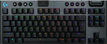 Tastierë mekanike gaming Logitech G915 X LIGHTSPEED TKL, RGB, wireless & Bluetooth, Nordic, e zezë
