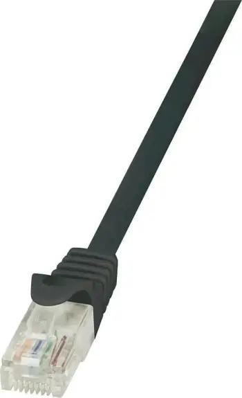 Kabllo patchcord LogiLink Cat.6, U/UTP, 1.5m, e kuqe