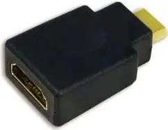 Përshtatës LogiLink HDMI, 180°, i zi