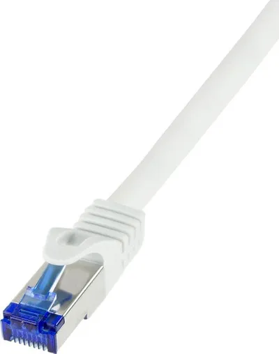Kabllo rrjeti LogiLink C6A031S, Cat6a S FTP, 1 m, i bardhë - 1