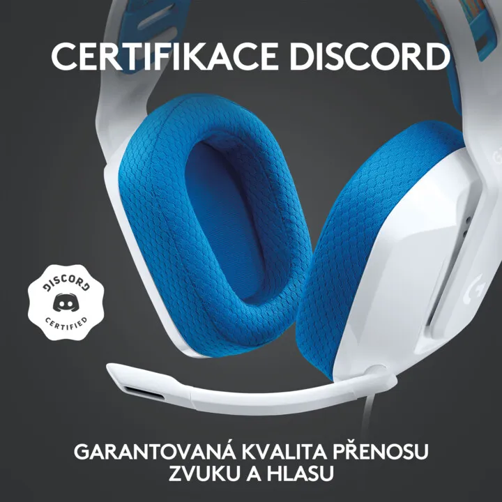 Kufje Logitech G335, të bardha - 11