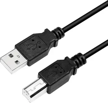 Kabllo USB LogiLink CU0007B, USB A në USB B, 2m, e zezë
