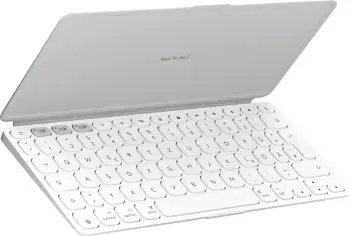 Tastierë Logitech Keys-To-Go 2 920-013005, layout gjerman GER, për iPad, madhësi standarde, gri e çelët