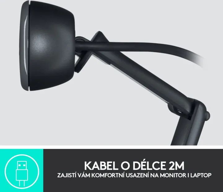 Ueb kamerë Logitech C505, e zezë - 11