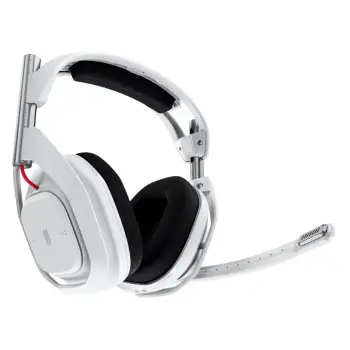 Kufje gaming me mikrofon, Logitech Astro A50 Lightspeed 939-002230, wireless me stacion karikues, të bardha