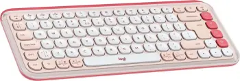 Tastierë Logitech POP ICON Keys, pa kabllo, rozë