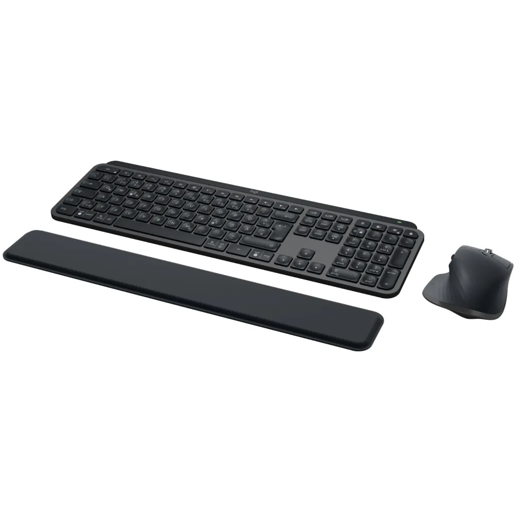 Komplet maus dhe tastierë, Logitech, MX Keys S / 920-011606, GER-layout, e zezë - 1