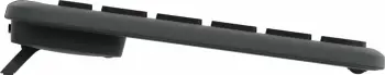 Tastierë Logitech 920-012451, full-size, pa tela, Bluetooth + RF, QWERTZ, graphite
